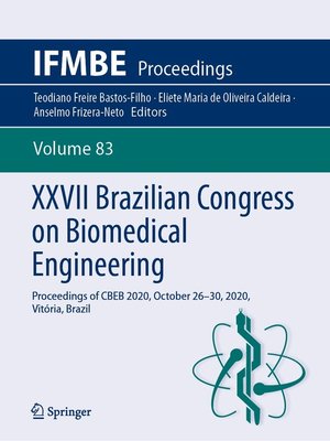 cover image of XXVII Brazilian Congress on Biomedical Engineering